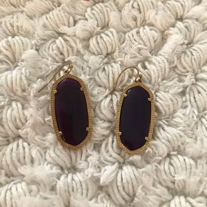 Purple Kendra Scott Elle Earrings